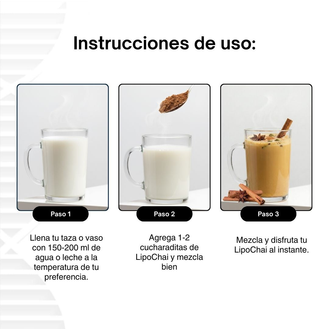 3 Bolsas de LipoChai