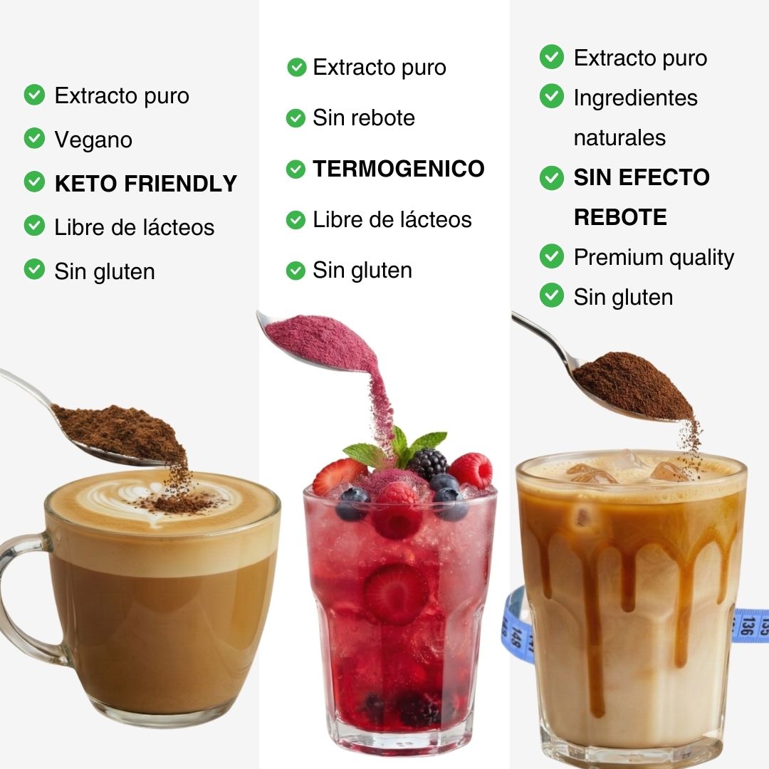 Fusión LipoICEcoffee+Lipodrink+Lipocoffee