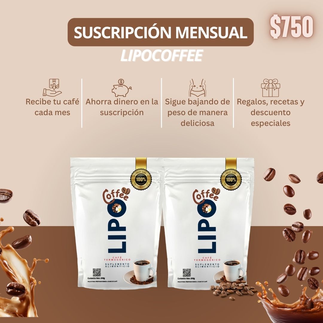 Suscripción Mensual Lipocoffee