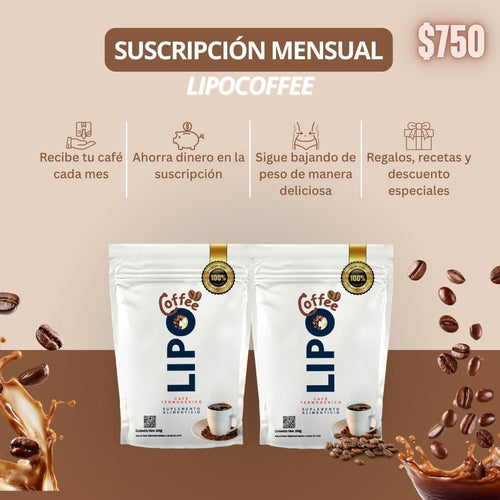 Suscripción Mensual Lipocoffee
