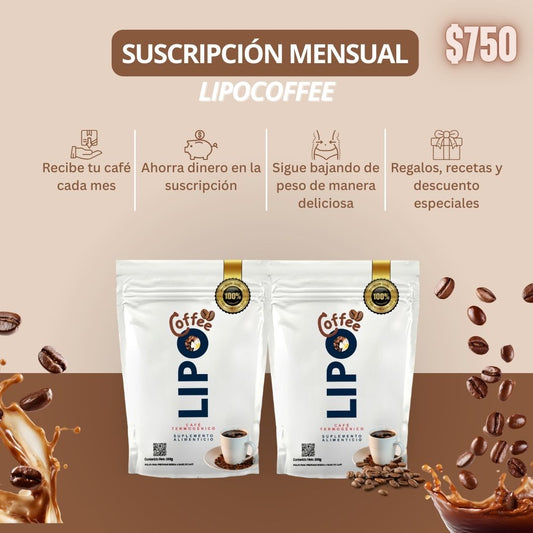 Suscripción Mensual Lipocoffee
