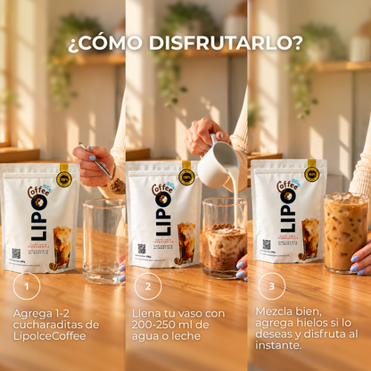 LipoIceCoffee: Café helado