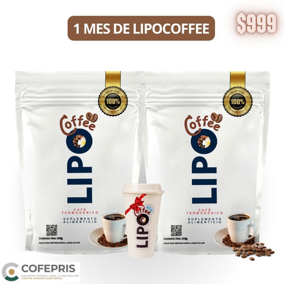 1 Mes de LipoCoffee