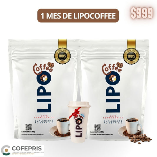 1 Mes de LipoCoffee