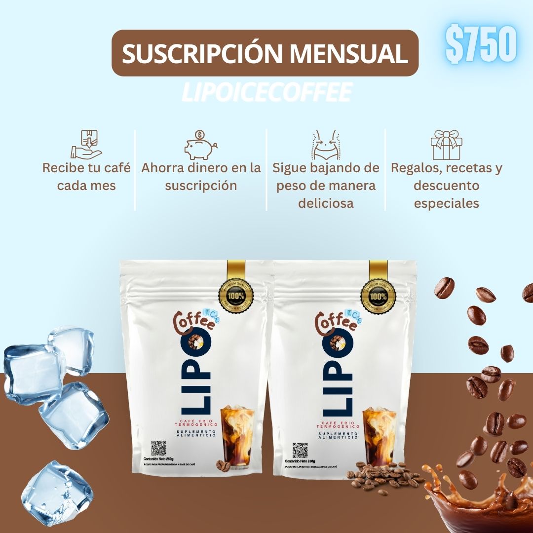 Suscripción Mensual LipoICEcoffee