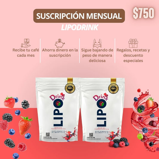 Suscripción Mensual Lipodrink