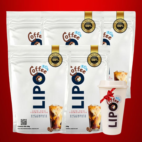 5 bolsas de LipoICEcoffee