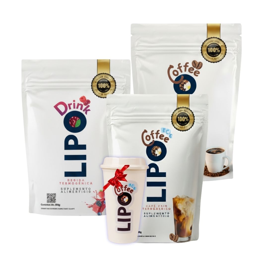 Fusión LipoICEcoffee+Lipodrink+Lipocoffee