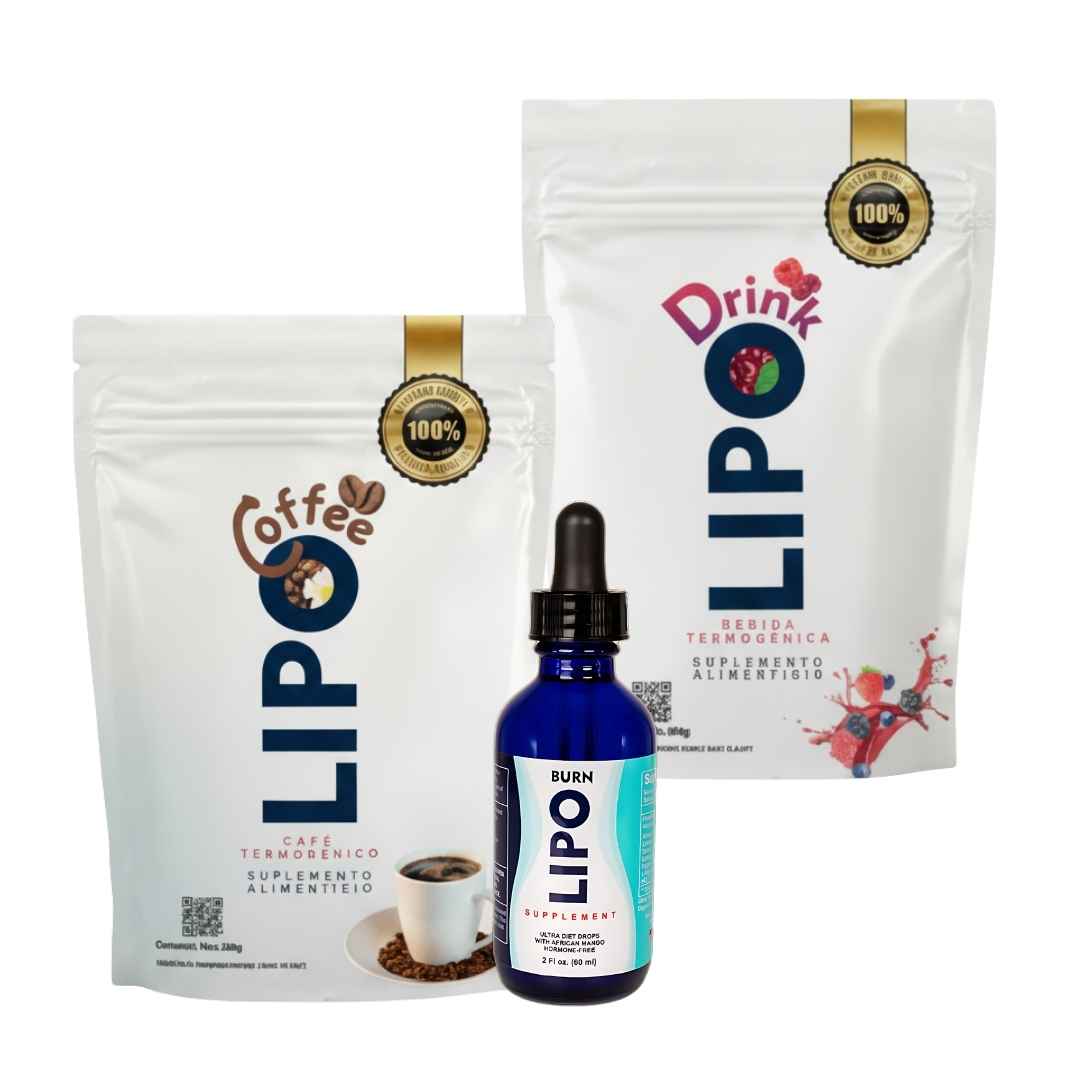 Kit Turbo LipoBurn+LipoDrink+LipoCoffee