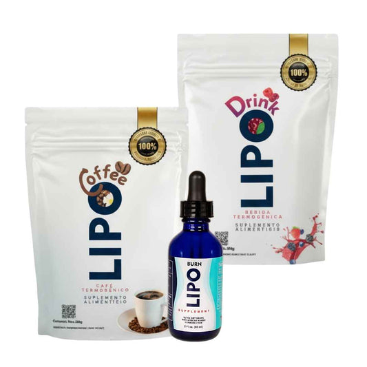 Kit Turbo LipoBurn+LipoDrink+LipoCoffee