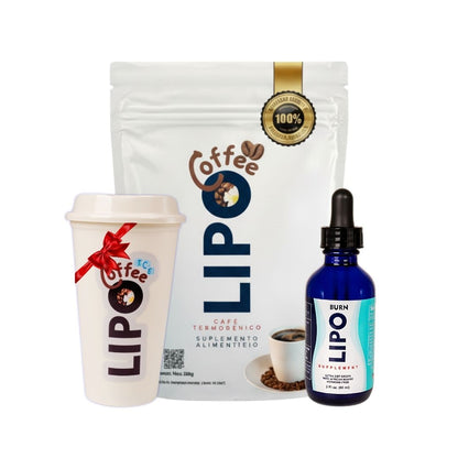 Combo Lipocoffee+Lipoburn+Vaso de regalo