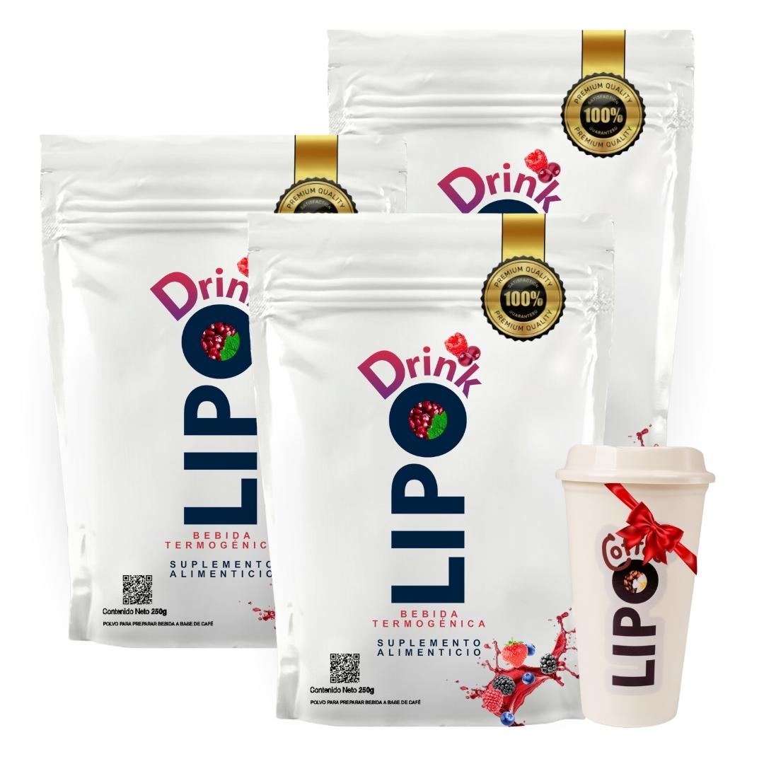 3 Bolsas Lipodrink