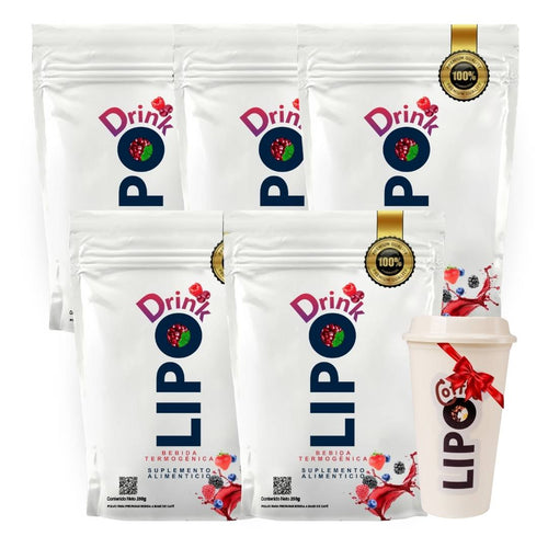 5 Bolsas Lipodrink