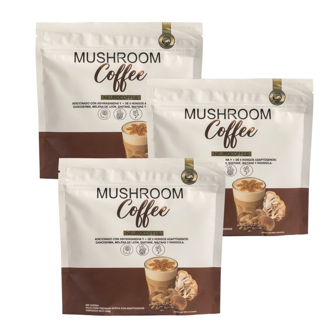 1 Mes y medio de MushroomCoffee