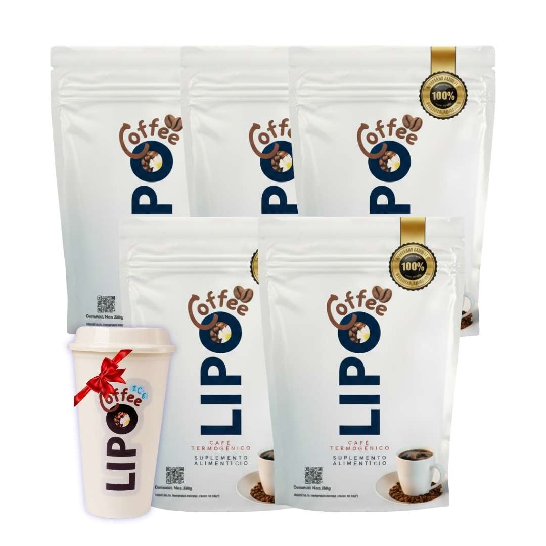 5 Bolsas de LipoCoffee
