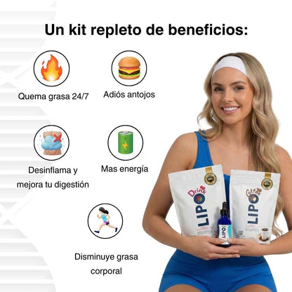 Kit Turbo LipoBurn+LipoDrink+LipoCoffee