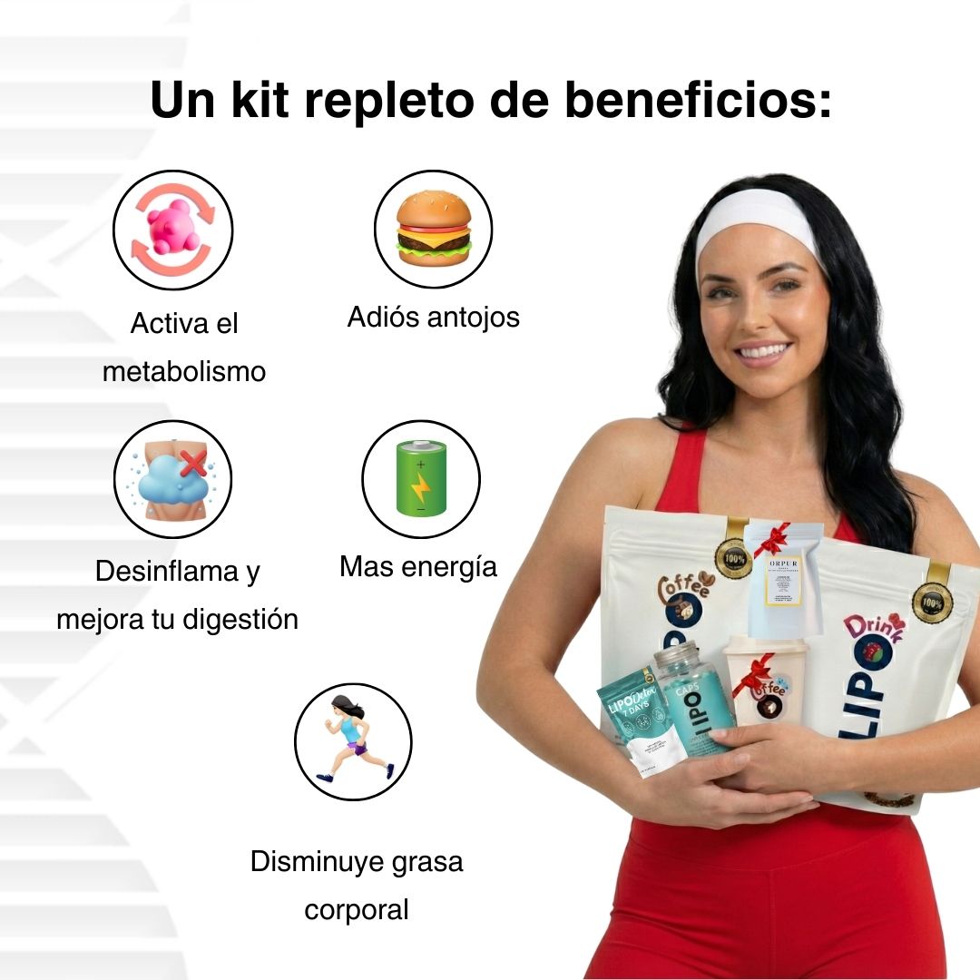 Kit desintoxicante y pérdida de peso- Reto 28 días