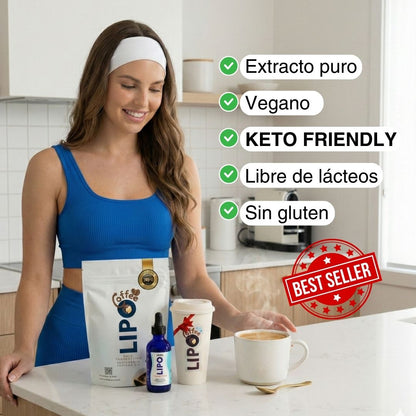 Combo Lipocoffee+Lipoburn+Vaso de regalo