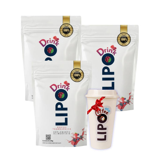 3 Bolsas de LipoDrink