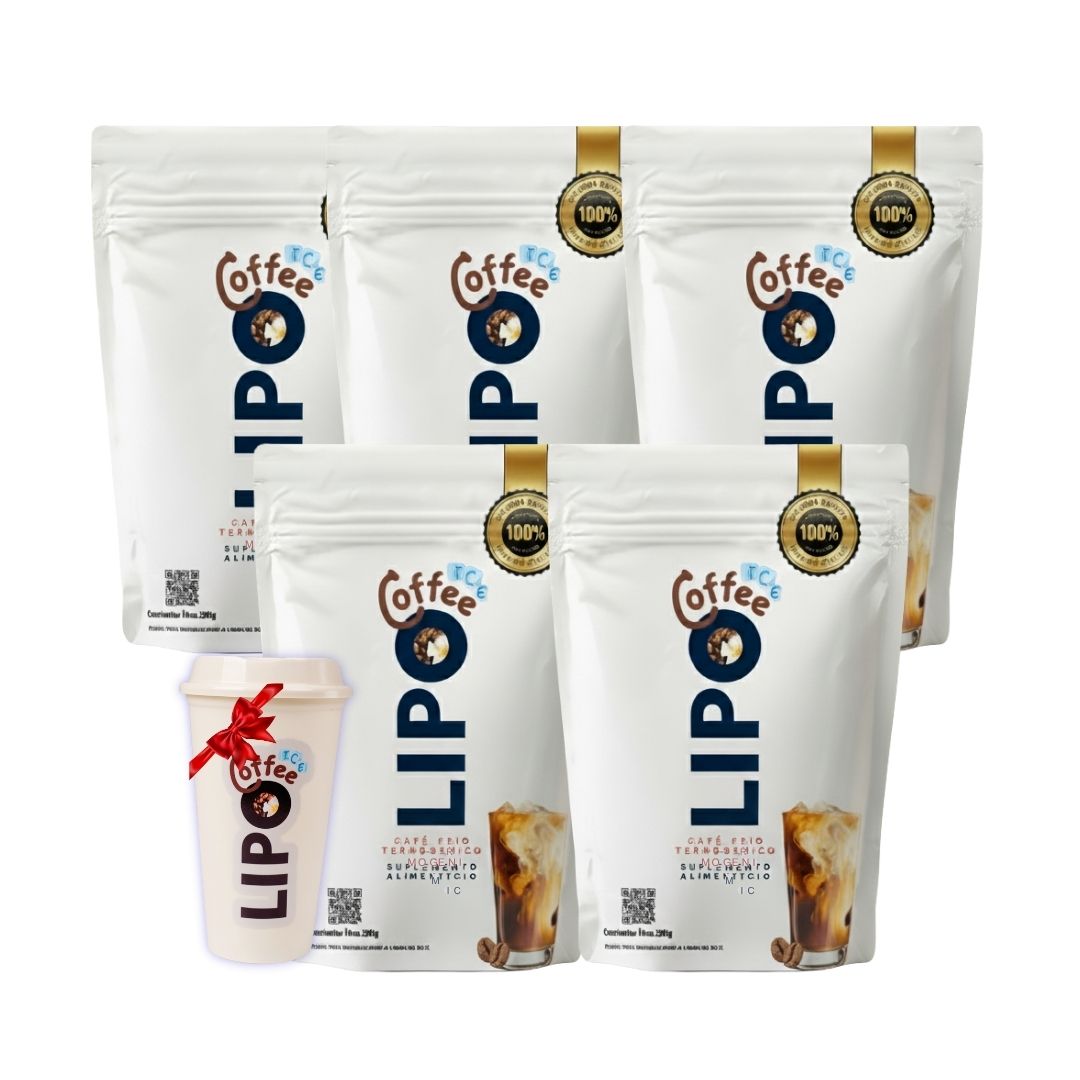 5 bolsas de LipoIceCoffee